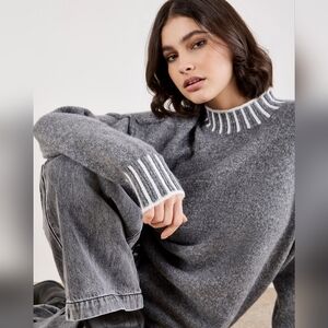 Chunky Drop Shoulder Sweater